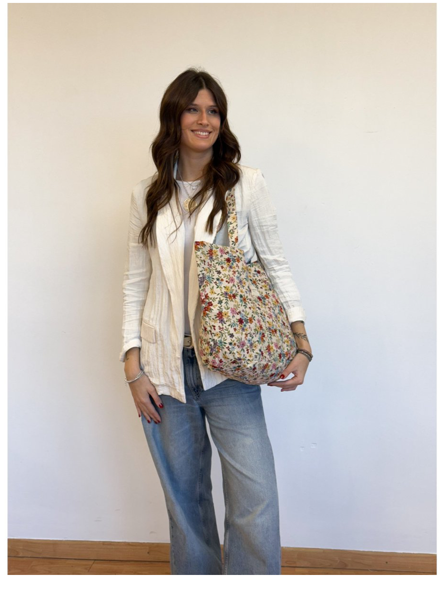 Umhängetasche Blume